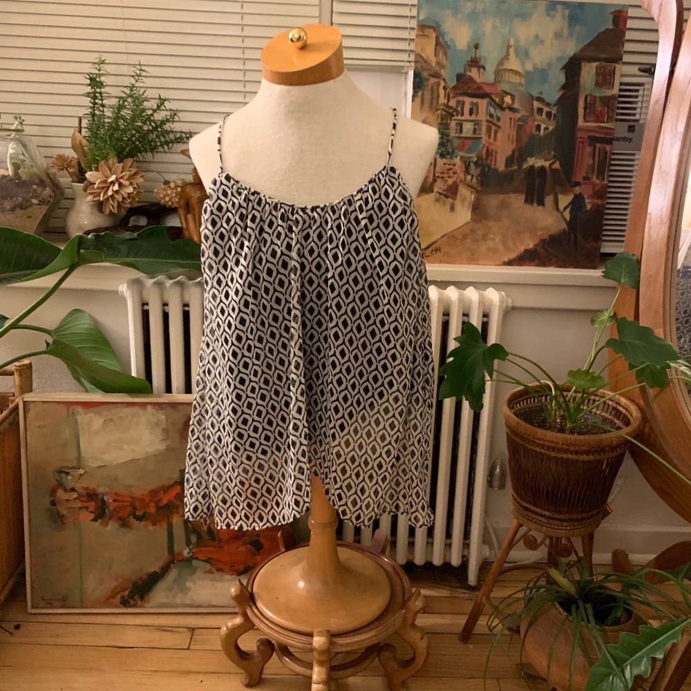 Patterned tank top